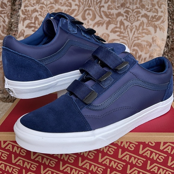 Vans Old Skool V Surplus Nylon Dress Blue WMNS - Picture 2 of 16